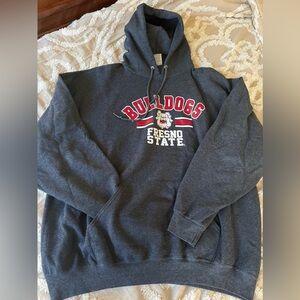 Fresno State Hooded Sweatshirt. Men’s XXL